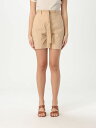 リュー ジョー LIU JO デニムショーツ ショーツ レディース ベージュ Denim shorts WA5175T4853 Beige 関税 送料無料 ラッピング無料 2025SS gi