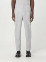 HOMME PLISSE' ISSEY MIYAKE ズボン パンツ メンズ グレー Trousers HP56JF550 Grey 関税 送料無料 ラッピング無料 2025SS gi