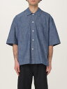 サンフラワー SUNFLOWER シャツ メンズ ブルー Shirts 1251 Blue 関税 送料無料 ラッピング無料 2025SS gi