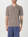 ブルネロ クチネリ BRUNELLO CUCINELLI ポロシャツ メンズ ブラウン Polo shirts M29400015 Brown 関税 送料無料 ラッピング無料 2025SS gi