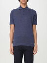 ブルネロ クチネリ BRUNELLO CUCINELLI ポロシャツ メンズ ブルー Polo shirts M2L00315 Blue 関税 送料無料 ラッピング無料 2025SS gi