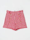 【1000円OFFクーポン配布中!!】 バルマン BALMAIN ショートパンツ パンツ ショーツ ガールズ ホワイト Shorts BW6A69E0203 White 関税 送料無料 ラッピング無料 2025SS gi