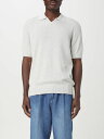 ブルネロ クチネリ BRUNELLO CUCINELLI ポロシャツ メンズ グレー Polo shirts M29400015 Grey 関税 送料無料 ラッピング無料 2025SS gi