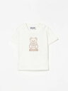 モスキーノ MOSCHINO Tシャツ トップス ベビーユニセックス ホワイト T-shirt MPM047LAA23 White 関税 送料無料 ラッピング無料 2025SS gi