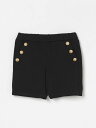 バルマン BALMAIN パンツ ショートパンツ ベビーユニセックス ブラック Shorts BW6549J0371 Black 関税 送料無料 ラッピング無料 2025SS gi