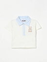 モスキーノ MOSCHINO Tシャツ トップス ベビーユニセックス ホワイト T-shirt MUM048LFA01 White 関税 送料無料 ラッピング無料 2025SS gi