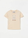 モスキーノ MOSCHINO Tシャツ トップス ベビーユニセックス ベージュ T-shirt MPM047LAA23 Beige 関税 送料無料 ラッピング無料 2025SS gi
