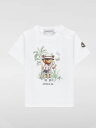 モンクレール MONCLER Tシャツ トップス ベビーユニセックス T-shirt 8C0001689AUM Yellow Cream 関税 送料無料 ラッピング無料 2025SS gi
