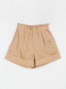 【1000円OFFクーポン配布中!!】 モスキーノ MOSCHINO ショートパンツ パンツ ショーツ ガールズ ベージュ Shorts HAQ018LLA12 Beige 関税 送料無料 ラッピング無料 2025SS gi