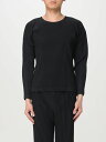 HOMME PLISSE' ISSEY MIYAKE Tシャツ メンズ ブラック T-shirts HP56JK521 Black 関税 送料無料 ラッピング無料 2025SS gi