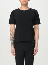 【本日ポイント4倍!!】 HOMME PLISSE' ISSEY MIYAKE Tシャツ メンズ ブラック T-shirts HP56JK520 Black 関税 送料無料 ラッピング無料 2025SS gi