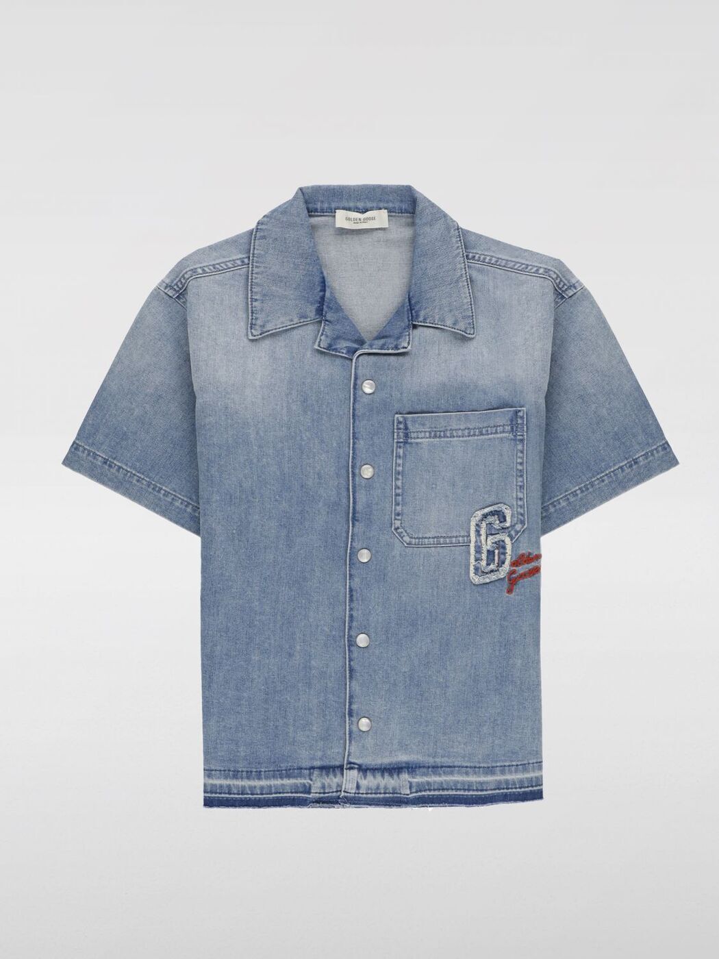 ǥ󥰡 GOLDEN GOOSE  ܡ ֥롼 Casual shirts GKP02217P00193650765 ...