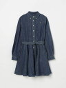 【土日限定1000円OFF】 ポロ・ラルフローレン POLO RALPH LAUREN ロングドレス ドレス ガールズ ネイビー Long dresses 313698860001 Navy 関税 送料無料 ラッピング無料 2025SS gi