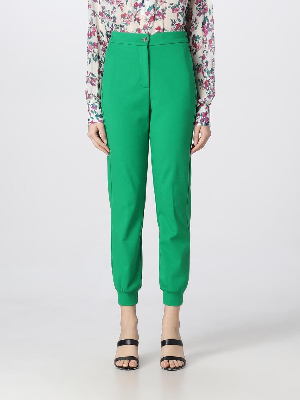 ԥ PINKO ܥ ѥ ǥ ꡼ Trousers 1G188T1739 Green  ̵ åԥ̵...