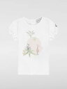 モンクレール MONCLER Tシャツ トップス ベビーユニセックス ホワイト T-shirt 8C0001589AX7 White 関税 送料無料 ラッピング無料 2025SS gi