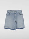 【1000円OFFクーポン配布中!!】 ゴールデングース GOLDEN GOOSE ショートパンツ パンツ ショーツ ボーイズ ブルー Shorts GKP02218P00193650765 Blue 関税 送料無料 ラッピング無料 2025SS gi