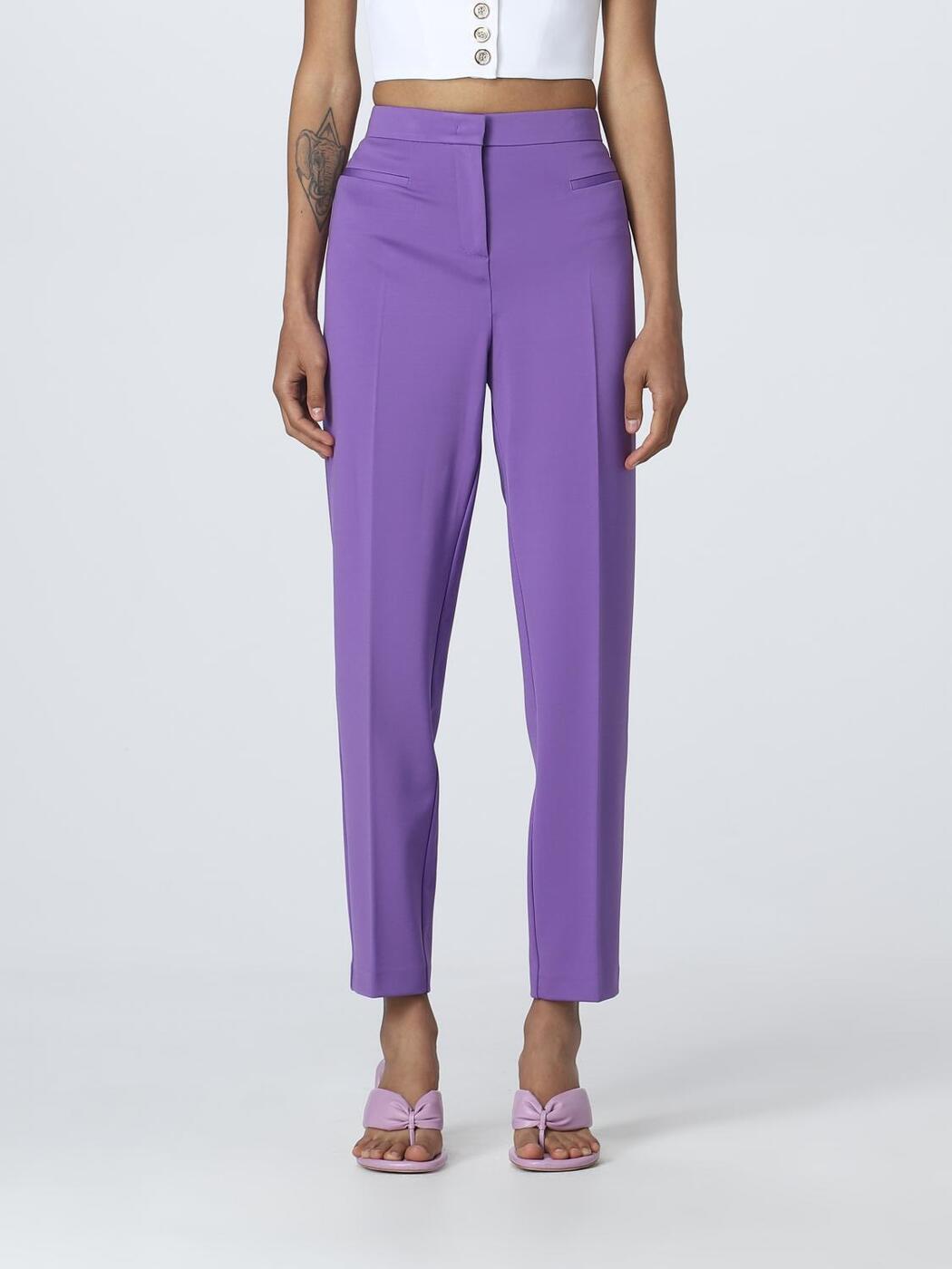 ԥ PINKO ܥ ѥ ǥ ѡץ Trousers 100152A0HM Violet  ̵ åԥ̵...