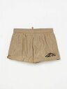 【1000円OFFクーポン配布中!!】 ディースクエアード DSQUARED2 海水パンツ スイムウェア ボーイズ ベージュ Swim shorts DQ2960D0A9E Beige 関税 送料無料 ラッピング無料 2025SS gi