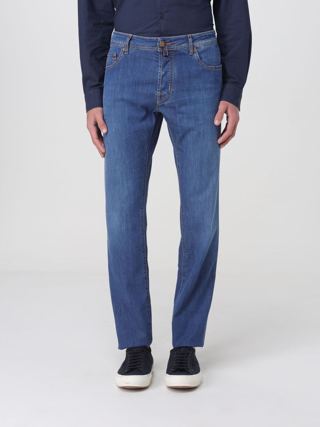 【本日ポイント4倍!!】 ヤコブ コーエン JACOB COHEN デニム メンズ ブルー Jean ...