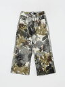イルグッフォ IL GUFO パンツ ボーイズ グリーン Cargo trousers P25PL434C4140 Green 関税 送料無料 ラッピング無料 2025SS gi