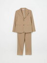 【本日ポイント4倍!!】 パオロペコラ PAOLO PECORA スーツ ボーイズ ブラウン Suits PP3894 Brown 関税 送料無料 ラッピング無料 2025SS gi
