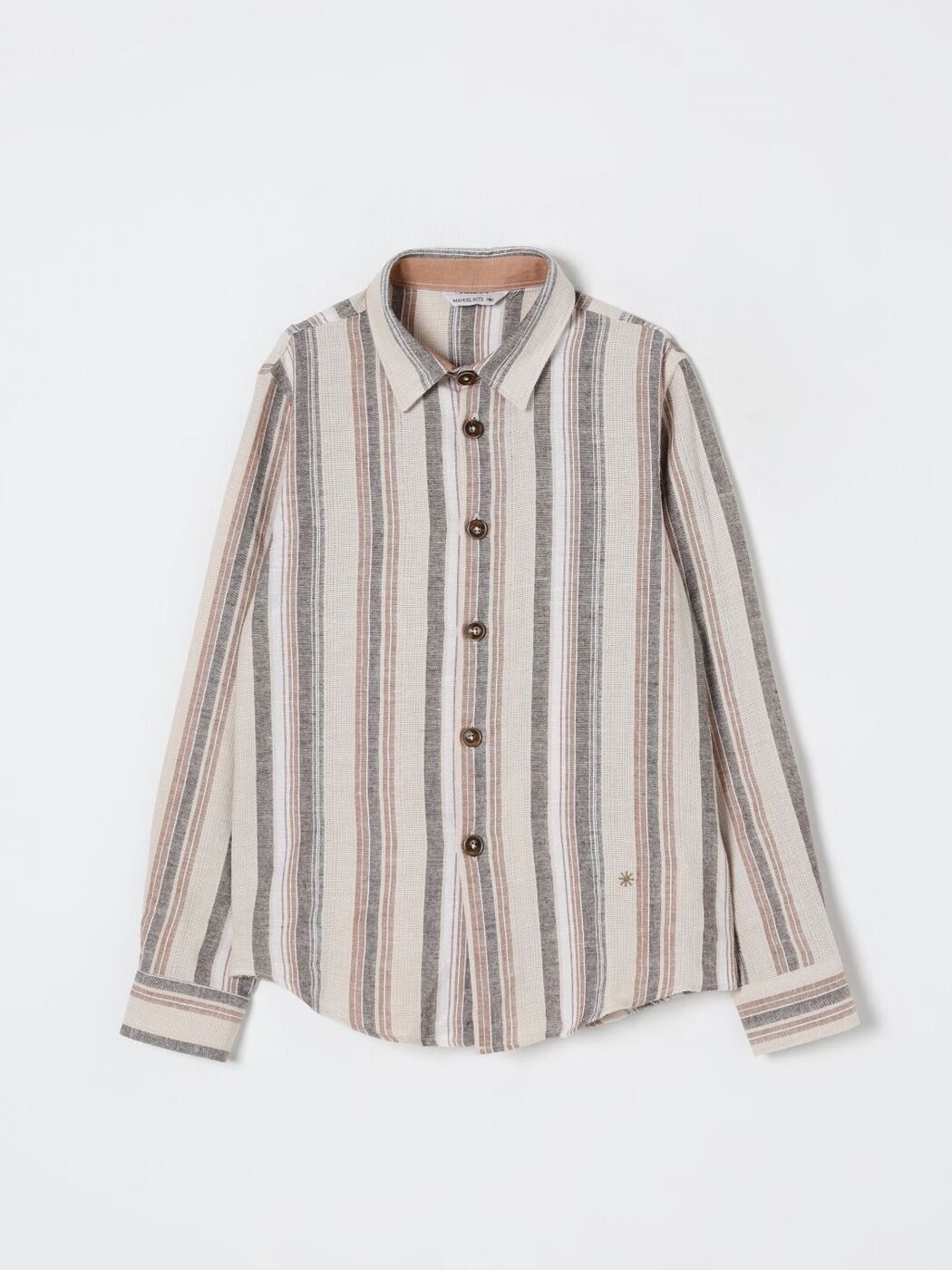 楽天BRANDSHOP・クラージュ楽天市場店マヌエルリッツ MANUEL RITZ シャツ ボーイズ ベージュ Casual shirts MR3049 Beige 関税 送料無料 ラッピング無料 2025SS gi
