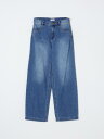 ピンコキッズ PINKO KIDS レギュラーフィットジーンズ デニム ガールズ ブルー Regular fit jeans KFPA012CDF015 Blue 関税 送料無料 ラッピング無料 2025SS gi