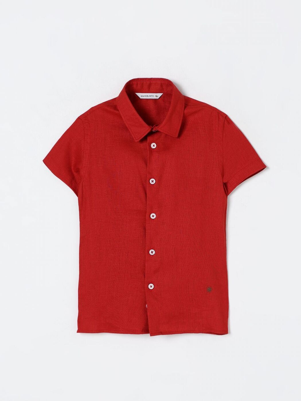 楽天BRANDSHOP・クラージュ楽天市場店マヌエルリッツ MANUEL RITZ シャツ ボーイズ レッド Casual shirts MR3045 Red 関税 送料無料 ラッピング無料 2025SS gi