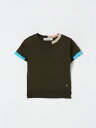 マニュエル リッツ MANUEL RITZ Tシャツ トップス ベビーユニセックス グリーン T-shirt MR2996 Green 関税 送料無料 ラッピング無料 2025SS gi
