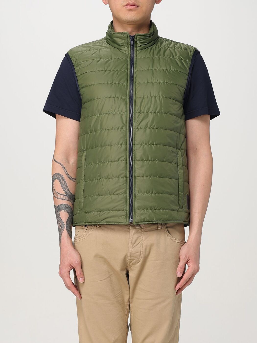 ݥȺ4!! ե FAY  ٥  ꡼ Vests NAM20500330XCY Green  ...