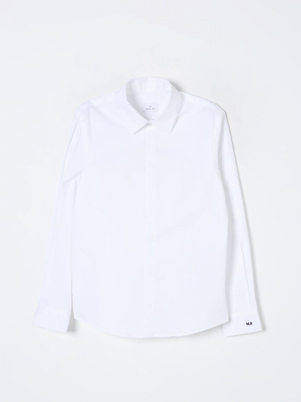 楽天BRANDSHOP・クラージュ楽天市場店マヌエルリッツ MANUEL RITZ シャツ ボーイズ ホワイト Casual shirts MR2923 White 関税 送料無料 ラッピング無料 2025SS gi