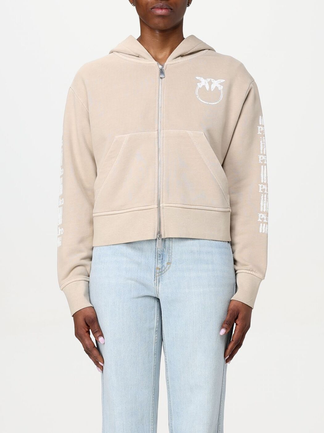 ݥȺ4!! ԥ PINKO ȥ졼ʡ ǥ 졼 Sweatshirts 104622A2CV Grey ...