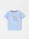 ボスキッズウェア BOSS KIDSWEAR Tシャツ トップス ベビーユニセックス T-shirt J52108 Gnawed Blue 関税 送料無料 ラッピング無料 2025SS gi