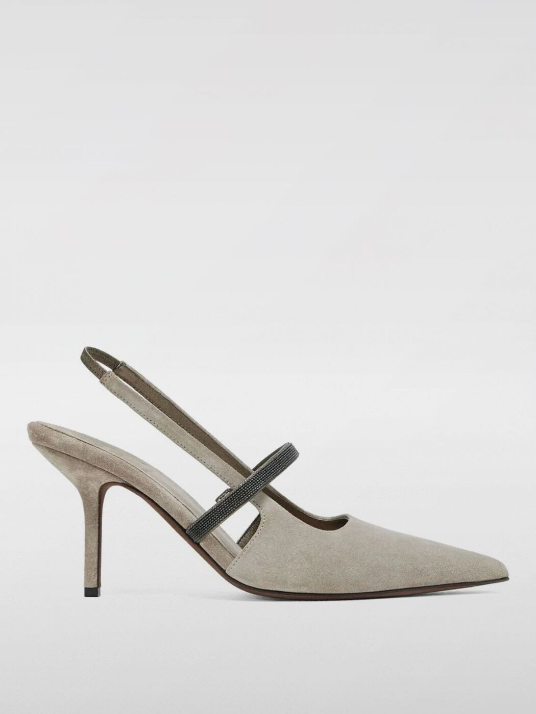 ֥ͥͥ BRUNELLO CUCINELLI ϥҡ ѥץ ǥ High heels MZSFC2508 Dove...
