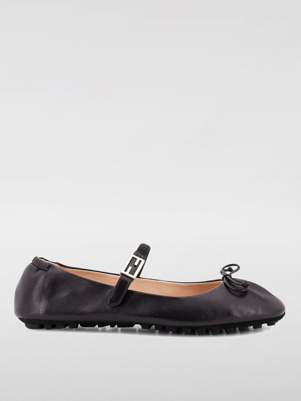 1000OFFݥ!! եǥ FENDI եåȥ塼 եåȥ塼 ǥ ֥å Flat Shoe...