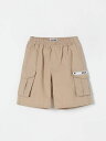 モスキーノ MOSCHINO パンツ ショートパンツ ベビーユニセックス ベージュ Shorts MUQ01EN0Z97 Beige 関税 送料無料 ラッピング無料 2025SS gi