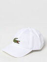 ラコステ LACOSTE ハット 帽子 メンズ ホワイト Hats RK3186 White 関税 送料無料 ラッピング無料 2025SS gi