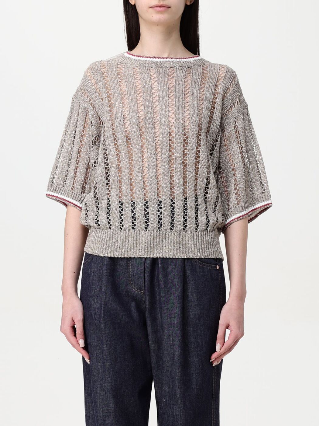 ֥ͥͥ BRUNELLO CUCINELLI  ˥åȥ ǥ ֥饦 Knitwear MCO559400 ...