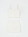 【本日ポイント4倍!!】 エリザベッタ フランキ ELISABETTA FRANCHI LA MIA BAMBINA パジャマ セットアップ ガールズ Nightwear EFCM015CFL060 Yellow Cream 関税 送料無料 ラッピング無料 2025SS gi