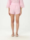 エルマンノ シェルヴィーノ ERMANNO SCERVINO デニムショーツ ショーツ レディース ピンク Denim shorts D464P300NZM Pink 関税 送料無料 ラッピング無料 2025SS gi