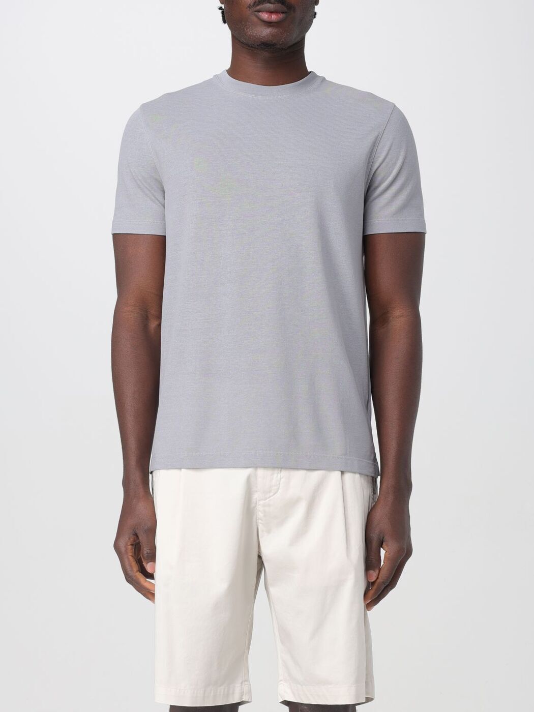 ݥȺ4!! Ρ ZANONE T  T-shirts 815194ZG380 Grey 3  ̵...