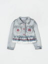 モナリザ MONNALISA ジャケット ベビーユニセックス Jacket 39E1015020 Yellow Cream 関税 送料無料 ラッピング無料 2025SS gi