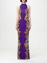 【1000円OFFクーポン配布中!!】 ヴェルサーチェ・ジーンズ・クチュール VERSACE JEANS COUTURE ワンピース ドレス レディース マルチカラー Dresses 78HAO9P5JS465 Multicolor 関税 送料無料 ラッピング無料 2025SS gi