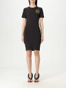 【1000円OFFクーポン配布中!!】 ヴェルサーチェ・ジーンズ・クチュール VERSACE JEANS COUTURE ワンピース ドレス レディース ブラック Dresses 78HAOT00CJ03T Black 関税 送料無料 ラッピング無料 2025SS gi