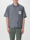 【三連休限定1000円OFF】 シーピー カンパニー CP COMPANY シャツ メンズ ブルー Shirts 18CMSH151A110065W Blue 関税 送料無料 ラッピング無料 2025SS gi