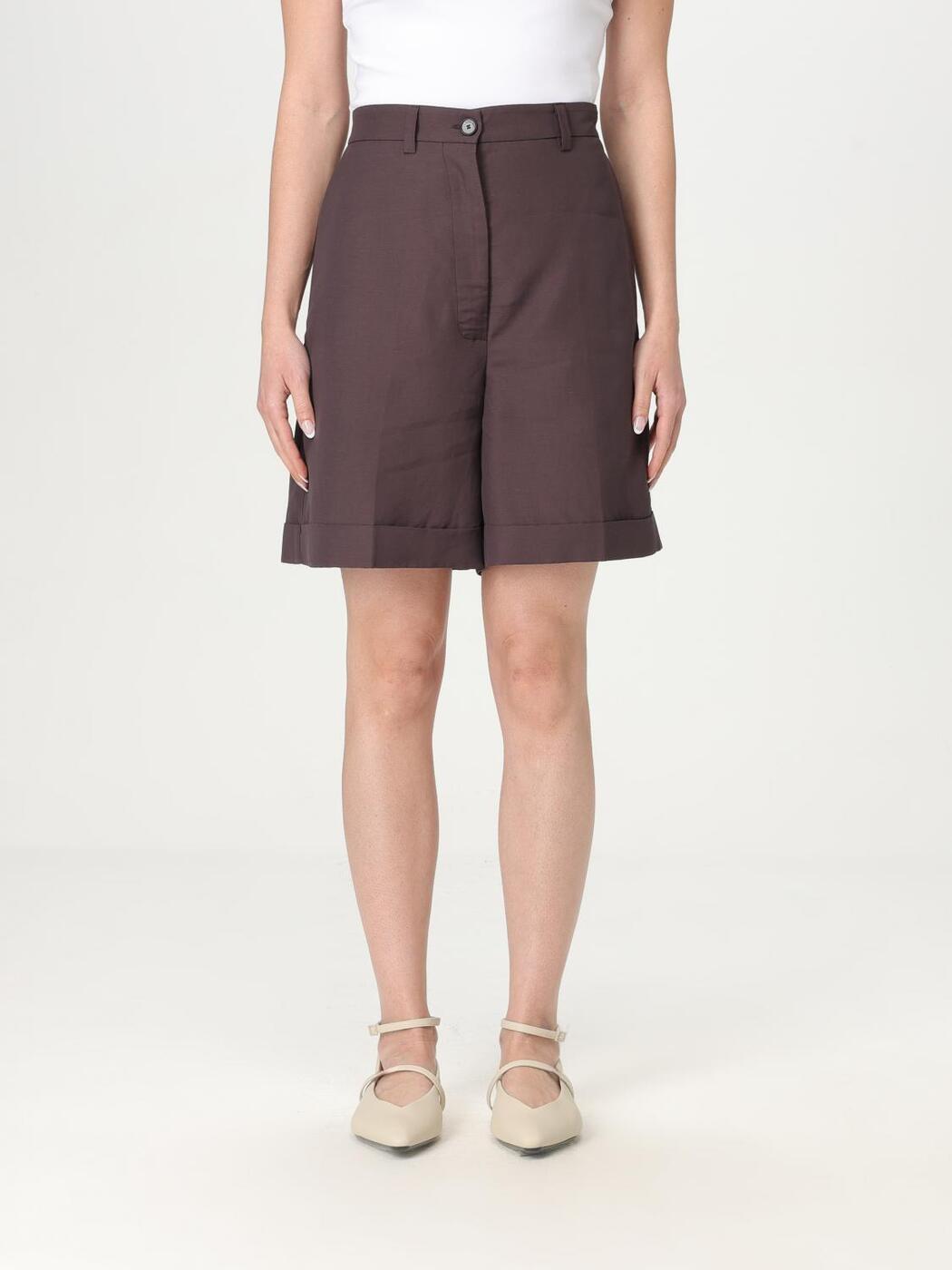 リビアナ コンティ LIVIANA CONTI デニムショーツ ショーツ レディース レッド Denim shorts L5SM19 Red 関税 送料無料 ラッピング無料 2025SS gi