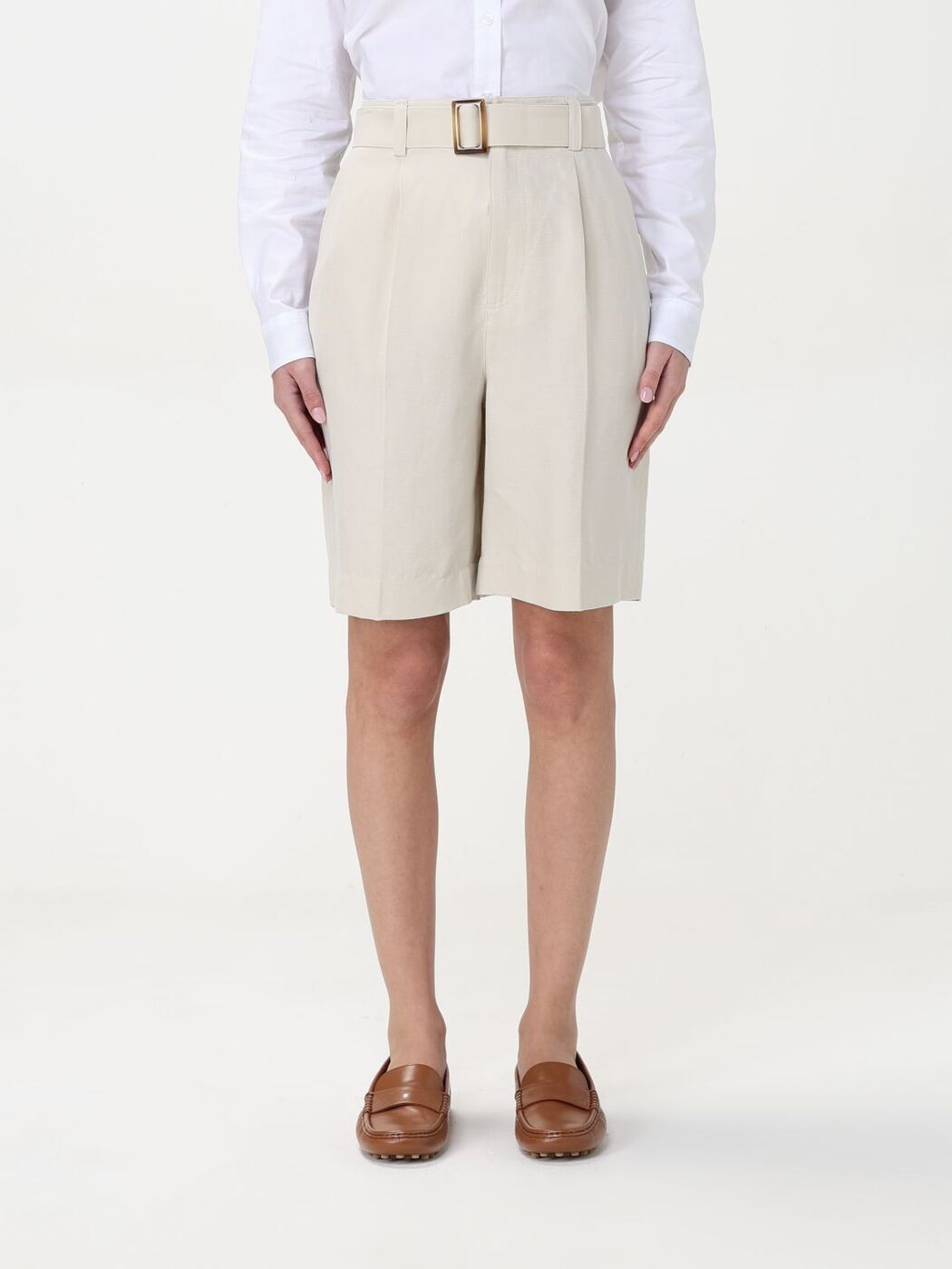 ウールリッチ WOOLRICH デニムショーツ ショーツ レディース ベージュ Denim shorts CFWWSH0043FRUT3043 Beige 関税 送料無料 ラッピング無料 2025SS gi