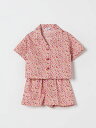 イルグッフォ IL GUFO パジャマ セットアップ ガールズ Nightwear P25DP489C4139 Apricot 関税 送料無料 ラッピング無料 2025SS gi