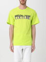 【1000円OFFクーポン配布中!!】 ヴェルサーチ ジーンズ クチュール VERSACE JEANS COUTURE Tシャツ メンズ グリーン T-shirts 78GAHE06CJ00E Green 関税 送料無料 ラッピング無料 2025SS gi
