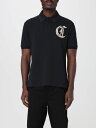ジャスト カヴァリ JUST CAVALLI ポロシャツ メンズ ブラック Polo shirts 78OAGE13CJ116 Black 関税 送料無料 ラッピング無料 2025SS gi